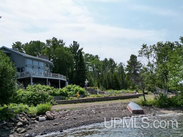 9411 Goodell Rd, Eagle Harbor, MI 49950 - view of yard