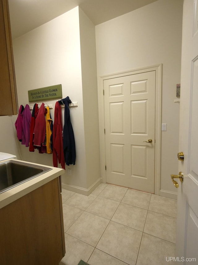 52765 Bootjack Rd, Lake Linden, MI 49945 - washroom featuring light tile patterned floors and baseboards