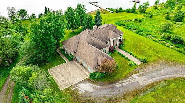 52765 Bootjack Rd, Lake Linden, MI 49945 - view from above of property