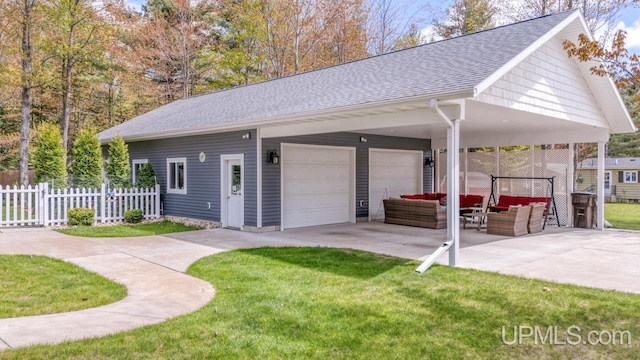 6376 Marie L.45 Ln, Escanaba, MI 49829 - view of garage