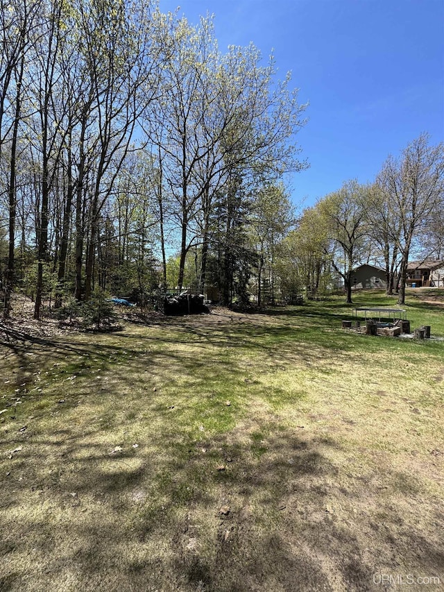 59 Forest Dr, Negaunee, MI 49866 - view of green lawn