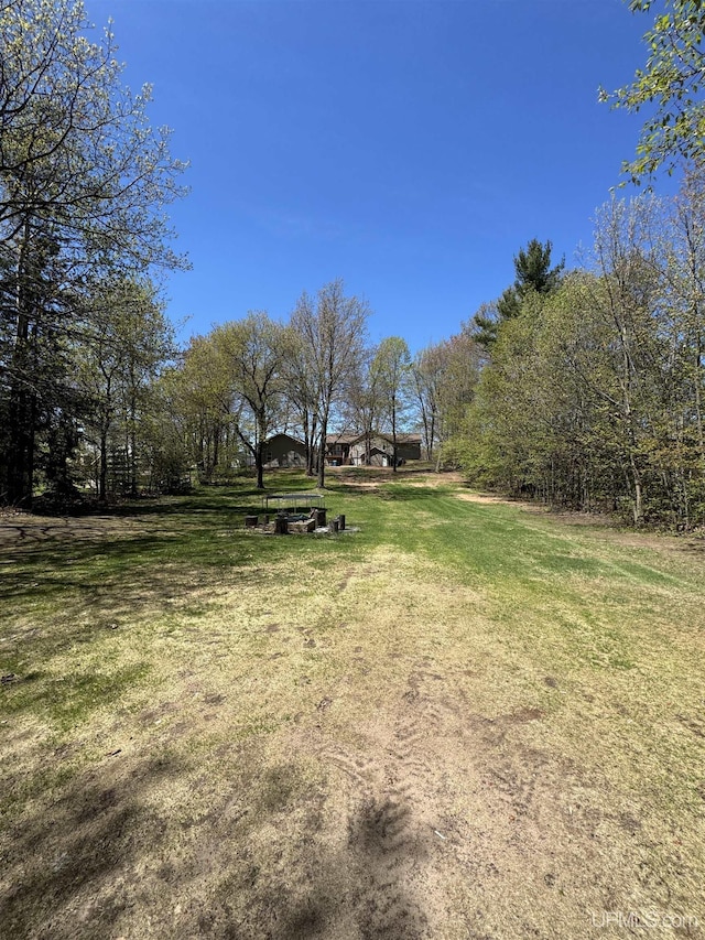 59 Forest Dr, Negaunee, MI 49866 - view of grassy yard