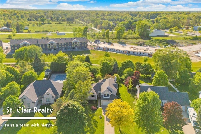1080 Highland Dr, Saint Clair, MI 48079 - bird's eye view of a forest