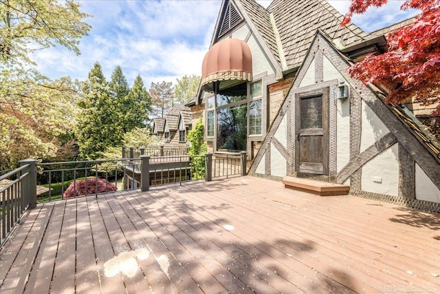 49016 Pointe Lakeview Dr, Chesterfield, MI 48047 - view of deck