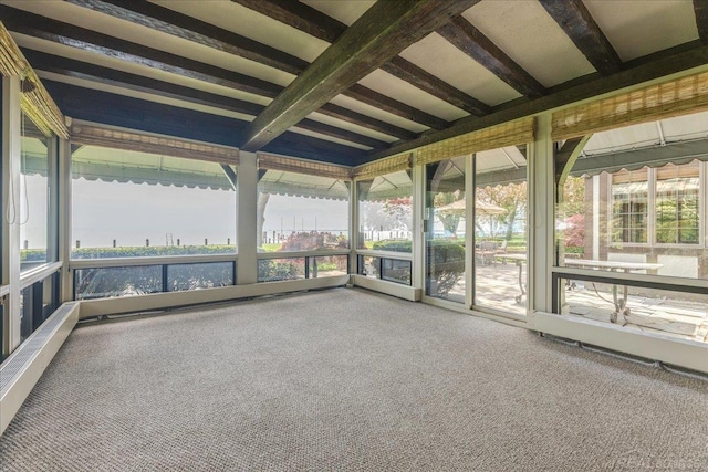 49016 Pointe Lakeview Dr, Chesterfield, MI 48047 - view of unfurnished sunroom