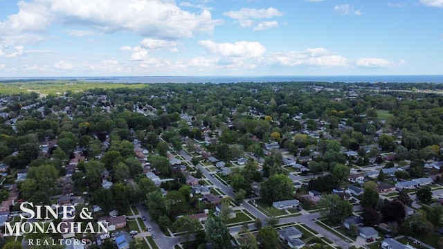 22574 Katzman St, Clinton Township, MI 48035 - aerial perspective of suburban area