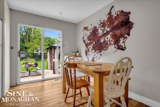 1923 Clinton Ave, Saint Clair, MI 48079 - dining room with light wood-style floors