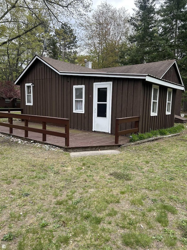1923 Bear Dr, Oscoda, MI 48750 - view of outbuilding