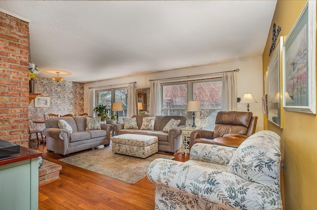 5149 Reinhardt Ln, Bay City, MI 48706 - living room featuring hardwood / wood-style floors
