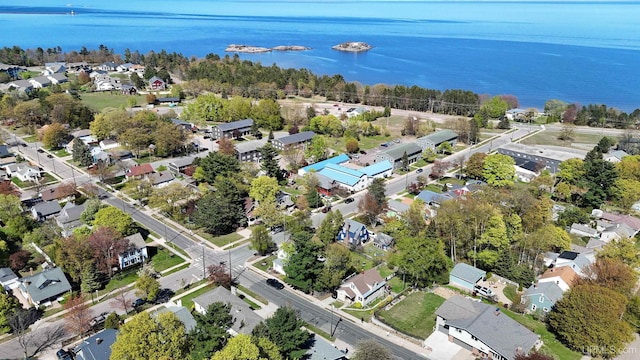 812 Spruce St, Marquette, MI 49855 - aerial overview of property's location featuring a nearby body of water and nearby suburban area