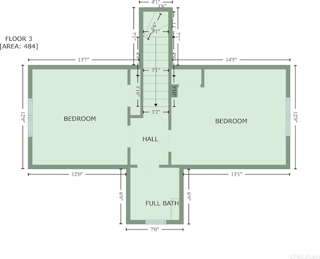812 Spruce St, Marquette, MI 49855 - room layout