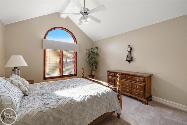 63011 Indian Hills Dr Unit # 1, Washington Twp, MI 48095 - bedroom featuring carpet floors, ceiling fan, and baseboards
