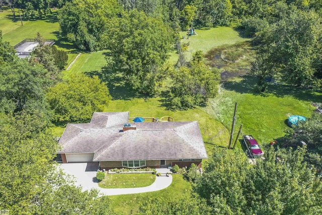 42910 Utica Rd, Sterling Heights, MI 48314 - aerial view of property and surrounding area