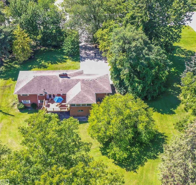 42910 Utica Rd, Sterling Heights, MI 48314 - aerial view of property and surrounding area