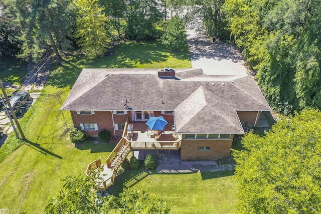 42910 Utica Rd, Sterling Heights, MI 48314 - aerial view of property and surrounding area