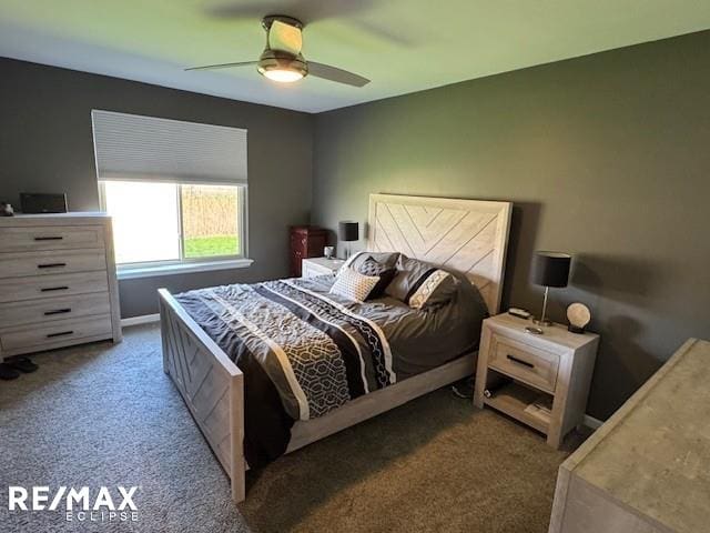 53234 Fox Pointe Dr, New Baltimore, MI 48047 - carpeted bedroom featuring ceiling fan