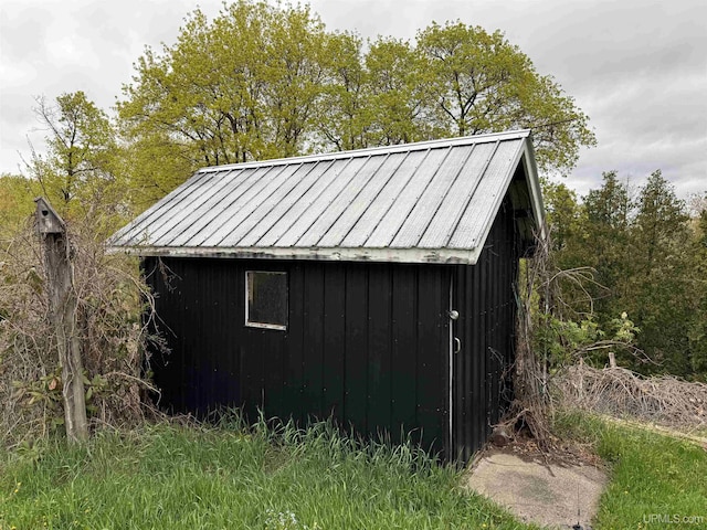 336 E Broad St, Lanse, MI 49946 - view of shed
