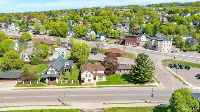 909 Quincy St, Hancock, MI 49930 - aerial perspective of suburban area