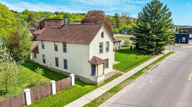 909 Quincy St, Hancock, MI 49930 - view of property exterior with roof with shingles