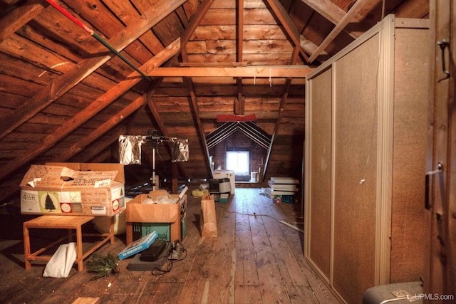 338 E Tamarack St, Ironwood, MI 49938 - view of attic