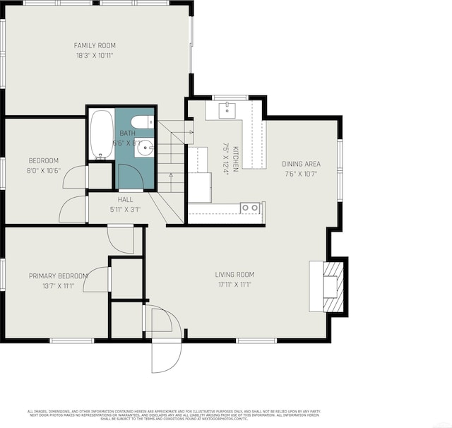 2678 Griffith Ave, Berkley, MI 48072 - room layout