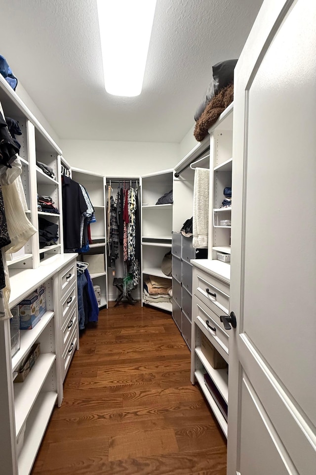 5266 Brook Hollow Ave, Bay City, MI 48706 - spacious closet with dark wood-style floors