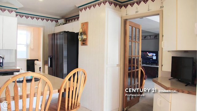 2884 Fort St, Lincoln Park, MI 48146 - dining room featuring ornamental molding