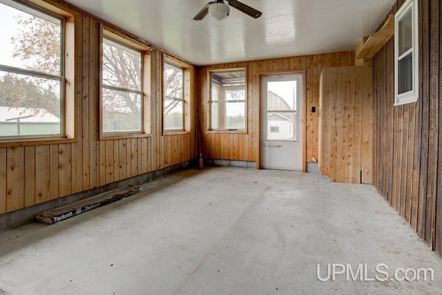 1782 H Rd, Bark River, MI 49807 - view of unfurnished sunroom