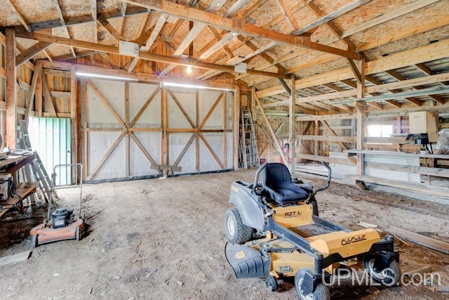 1782 H Rd, Bark River, MI 49807 - view of garage