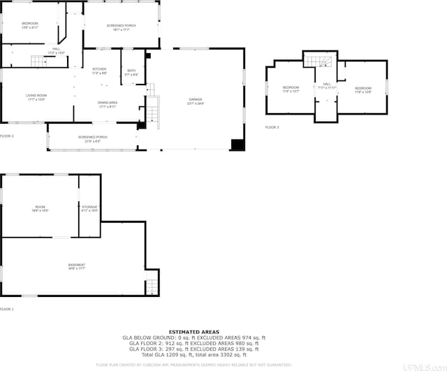 1782 H Rd, Bark River, MI 49807 - property floor plan