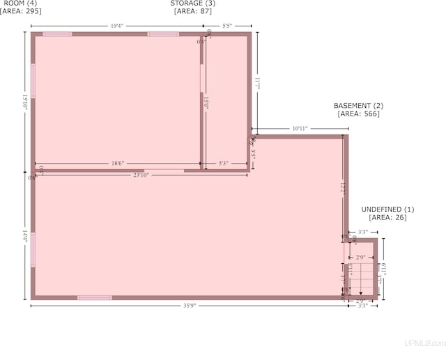 1782 H Rd, Bark River, MI 49807 - room layout