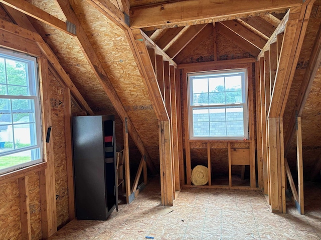 3214 Elnor Dr, Gladwin, MI 48624 - unfinished attic featuring healthy amount of natural light