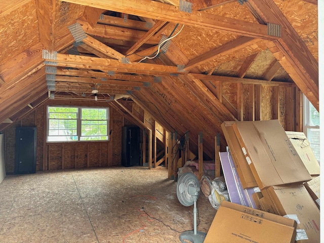 3214 Elnor Dr, Gladwin, MI 48624 - view of unfinished attic