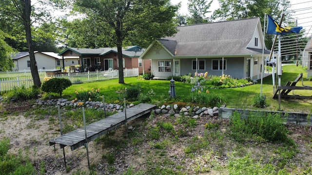 3214 Elnor Dr, Gladwin, MI 48624 - rear view of property with a shingled roof