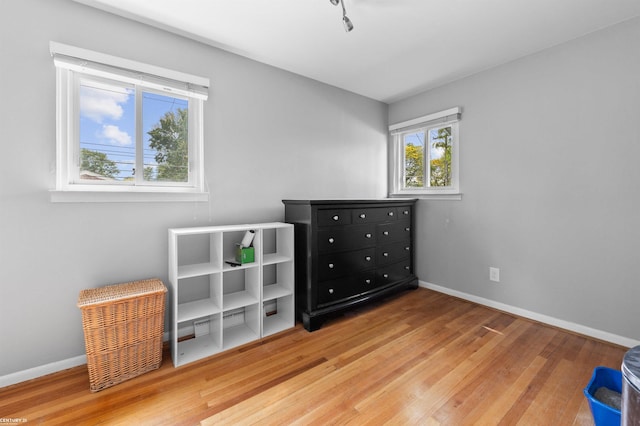 8912 Hubbard St, Livonia, MI 48150 - unfurnished bedroom featuring wood finished floors and baseboards