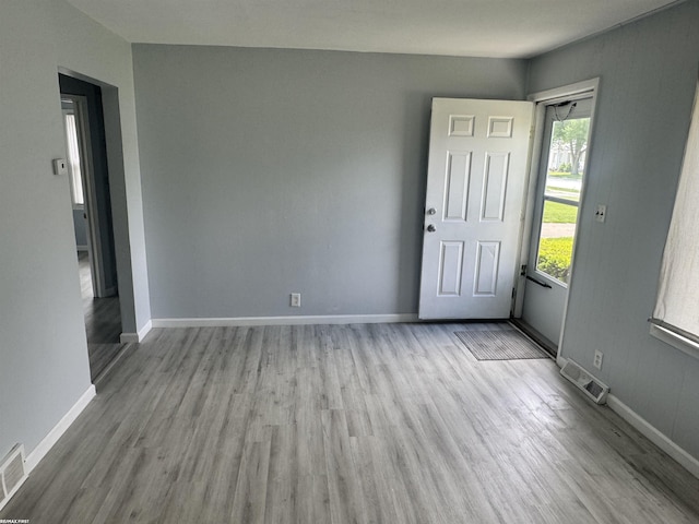 25230 Lehner St, Roseville, MI 48066 - unfurnished room with wood finished floors and baseboards