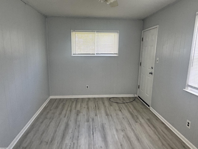 25230 Lehner St, Roseville, MI 48066 - unfurnished room with wood finished floors and baseboards