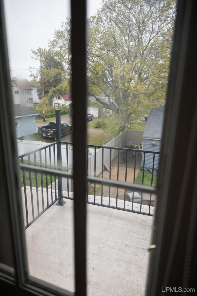 1302 N 3rd St, Ishpeming, MI 49849 - balcony featuring a residential view
