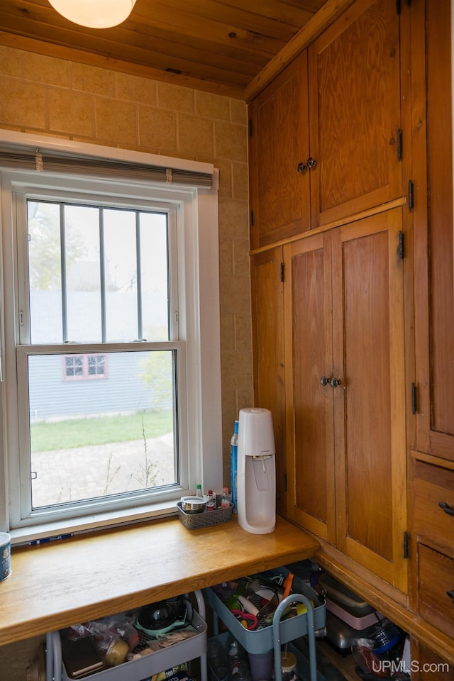 1302 N 3rd St, Ishpeming, MI 49849 - mudroom featuring wood ceiling