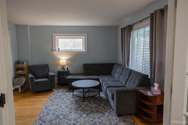 1302 N 3rd St, Ishpeming, MI 49849 - living room with light wood-type flooring