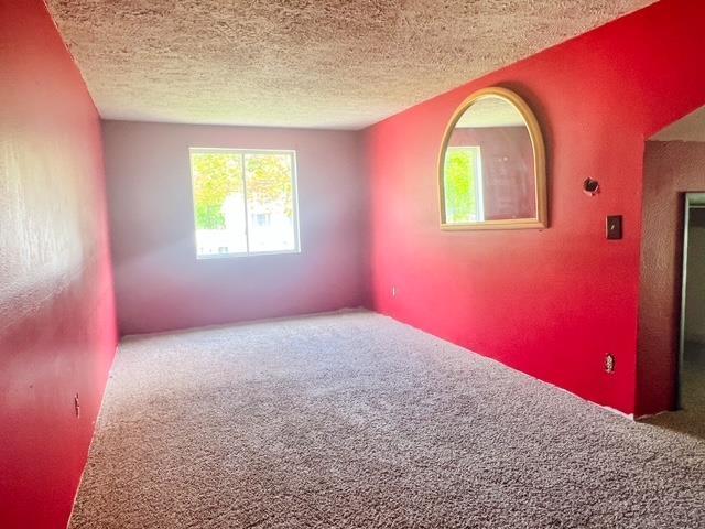 4815 Knollwood Dr, Harrison, MI 48625 - carpeted empty room with a textured ceiling