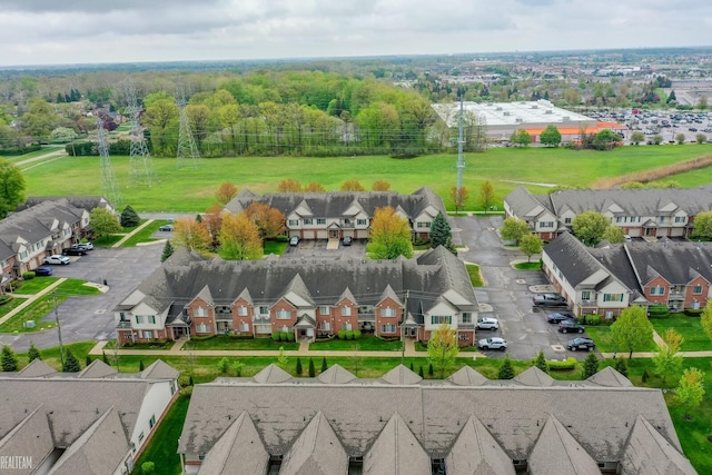 45537 Hidden View Ct, Utica, MI 48315 - aerial view of residential area