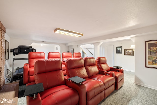 1435 Kensington Ave, Grosse Pointe Park, MI 48230 - cinema featuring baseboards and decorative columns