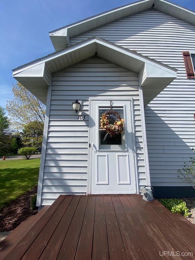 101-103 Juliet St, Marquette, MI 49855 - view of exterior entry