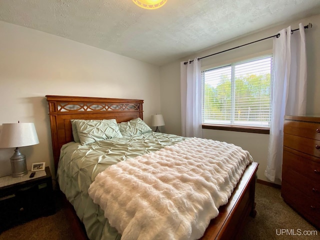 101-103 Juliet St, Marquette, MI 49855 - carpeted bedroom featuring a textured ceiling