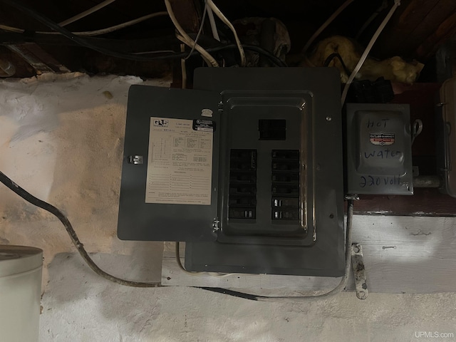 513 Neidhold Ave, Wakefield, MI 49968 - utility room featuring electric panel