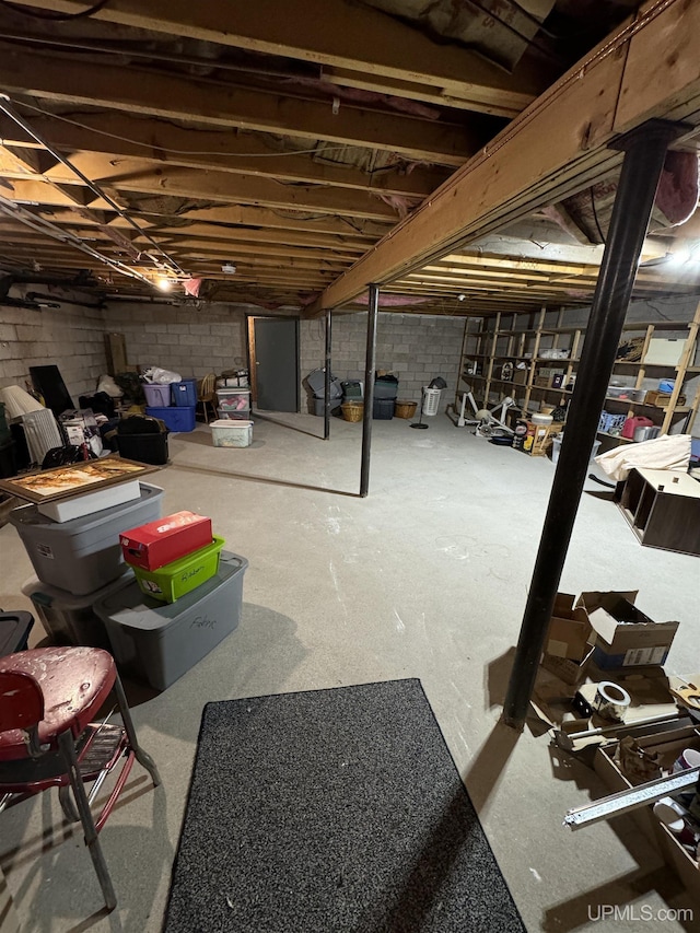 200 Marquette St, Negaunee, MI 49866 - view of unfinished basement