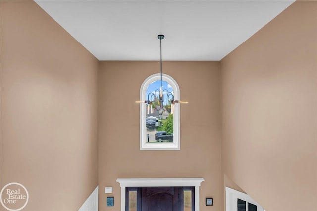 49204 Stratford Dr, Chesterfield Twp, MI 48047 - detailed view of a chandelier