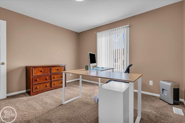 49204 Stratford Dr, Chesterfield Twp, MI 48047 - carpeted home office with baseboards