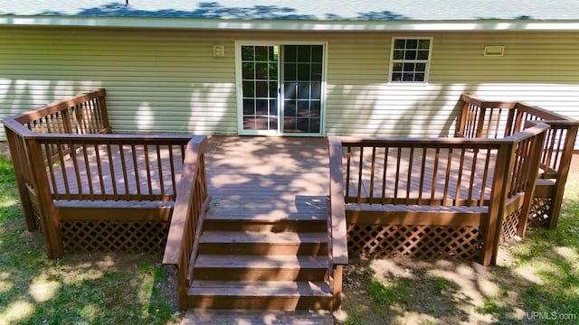 104 Pine St, Greenland, MI 49929 - view of deck